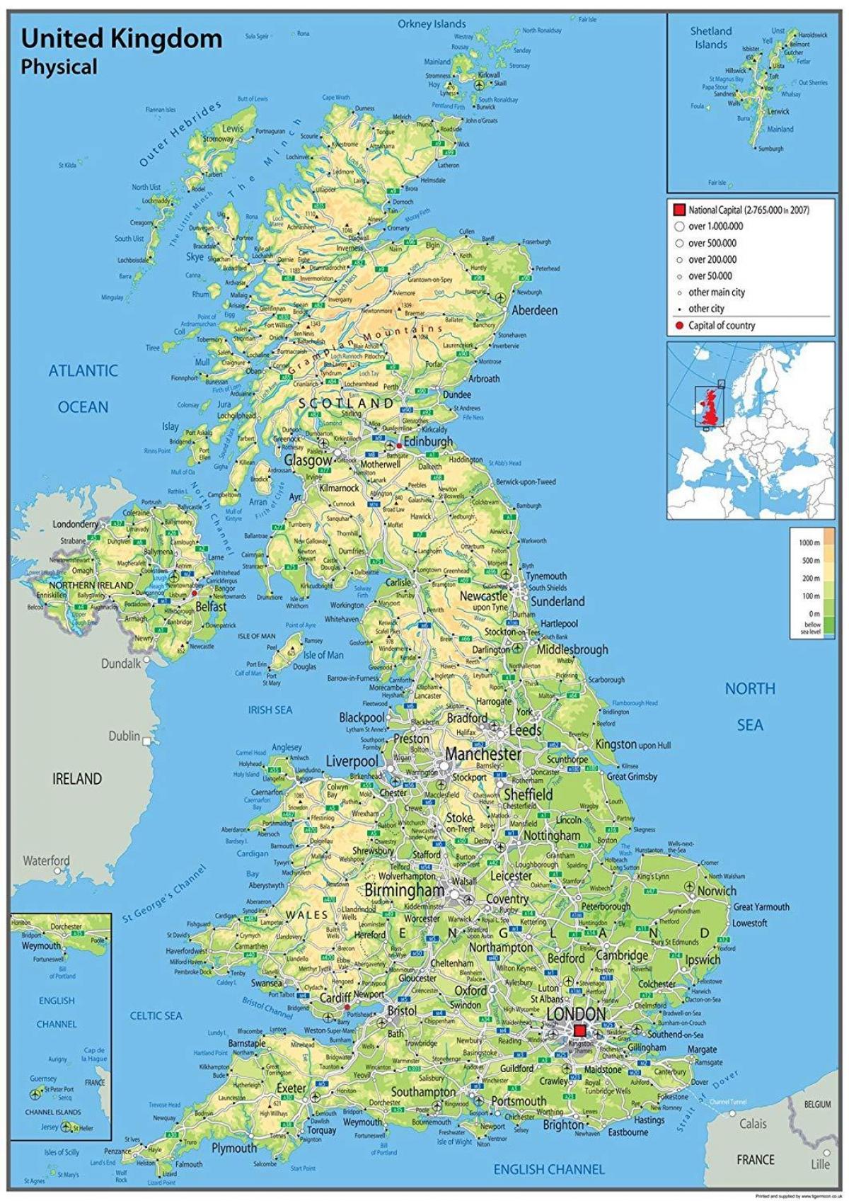 Verenigd Koninkrijk (VK) stortplaatsplaatsplaatsplaatsplaat