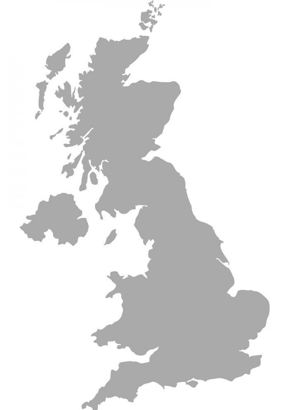 Verenigd Koninkrijk (UK) vectorkaart